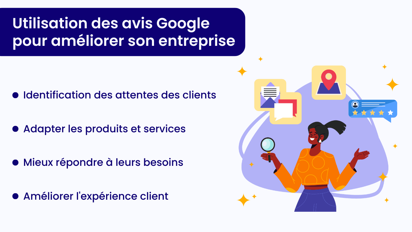 Utiliser les avis Google pour améliorer son entreprise